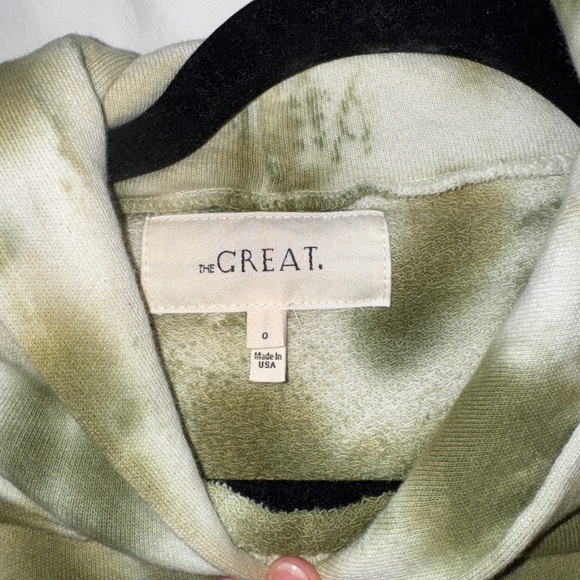 The Great Tie Dye Green Hoodie - Picture 5 of 9